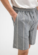 Quinn Linen Short | Alaska Blue