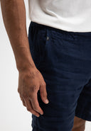 Loner Linen Short | Alaska Blue