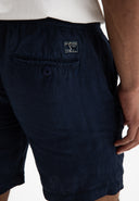 Loner Linen Short | Alaska Blue