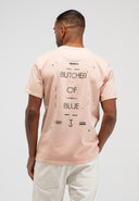 Army Stencil Tee | Frozen Berry