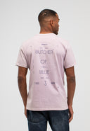 Army Stencil Tee | Lt. Violet Purple