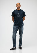 Army Loose Region Tee | Alaska Blue