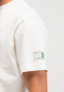 Army Loose Logo Tee | Titan White