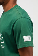 Army Loose Logo Tee | Iris Green