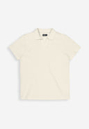 Alain Jersey Polohemd | Beige Grau