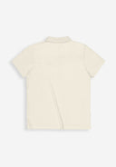 Alain Jersey Polohemd | Beige Grau