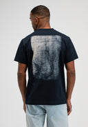 Army Cyan Loose Tee | Alaska Blue