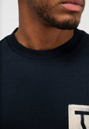 Army Cyan Loose Tee | Alaska Blue