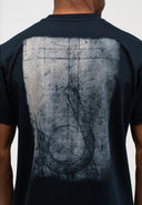 Army Cyan Loose Tee | Alaska Blue