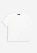 Army Loose Pocket Tee | Titan White