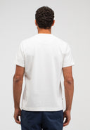 Army Loose Pocket Tee | Titan White