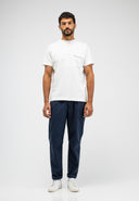 Army Loose Pocket Tee | Titan White