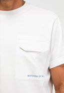 Army Loose Pocket Tee | Titan White