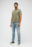 Army Corp Lock Tee | Dk. Granite Green