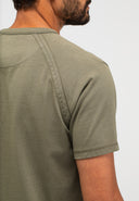 Army Corp Lock Tee | Dk. Granite Green