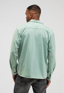Phil Jersey Overshirt | Inari Green