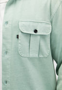 Phil Jersey Overshirt | Inari Green