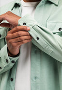 Phil Jersey Overshirt | Inari Green