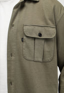 Phil Jersey Overshirt | Dk. Granitgrün