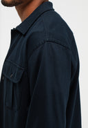 Phil Jersey Overshirt | Alaska Blue