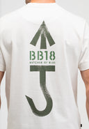 Army Carlow Loose Tee | Titanweiß