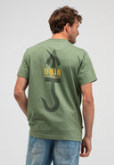 Army Carlow Loose Tee | Jade Green