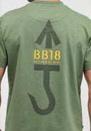 Army Carlow Loose Tee | Jade Green