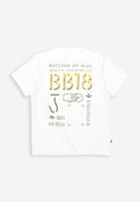 Army Elphin Loose Tee | Titanweiß