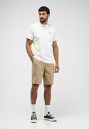 Army Elphin Loose Tee | Titanweiß