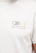 Army Elphin Loose Tee | Titanweiß