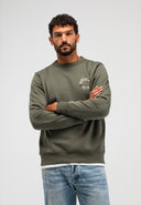 Army Circle Crew | Dk. Granite Green