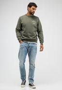 Army Circle Crew | Dunkelgranitgrün