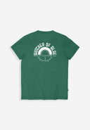 Army Circle Tee | Iris Green