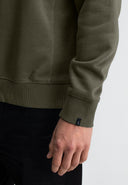 Army Half Zip | Dunkel Granitgrün