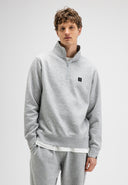 Army Half Zip | Vintage Grey Melange