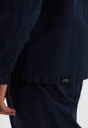 Dan Cotton Overshirt | Alaska Blue