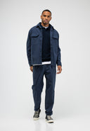 Dan Cotton Overshirt | Alaska Blue