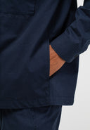 Dan Cotton Overshirt | Alaska Blue