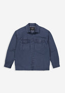 Dan Ripstop Overshirt | Alaska Blue