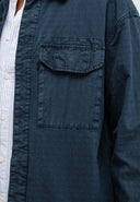 Dan Ripstop Overshirt | Alaska Blue