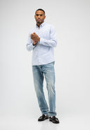 Aidan Streifenhemd | Horizon Blue
