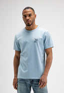 Army Lt Stencil Tee | Shark Blue