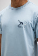 Army Lt Stencil Tee | Shark Blue