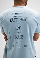 Army Lt Stencil Tee | Shark Blue
