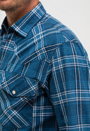 Carter West Hemd | Alaska Blau