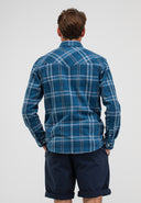 Carter West Hemd | Alaska Blau