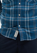 Carter West Hemd | Alaska Blau