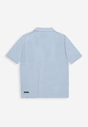 Clifden Knit Shirt | Shark Blue