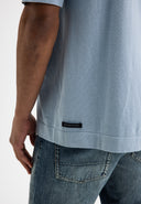 Clifden Knit Shirt | Shark Blue