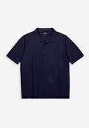 Clifden Knit Shirt | Alaska Blue